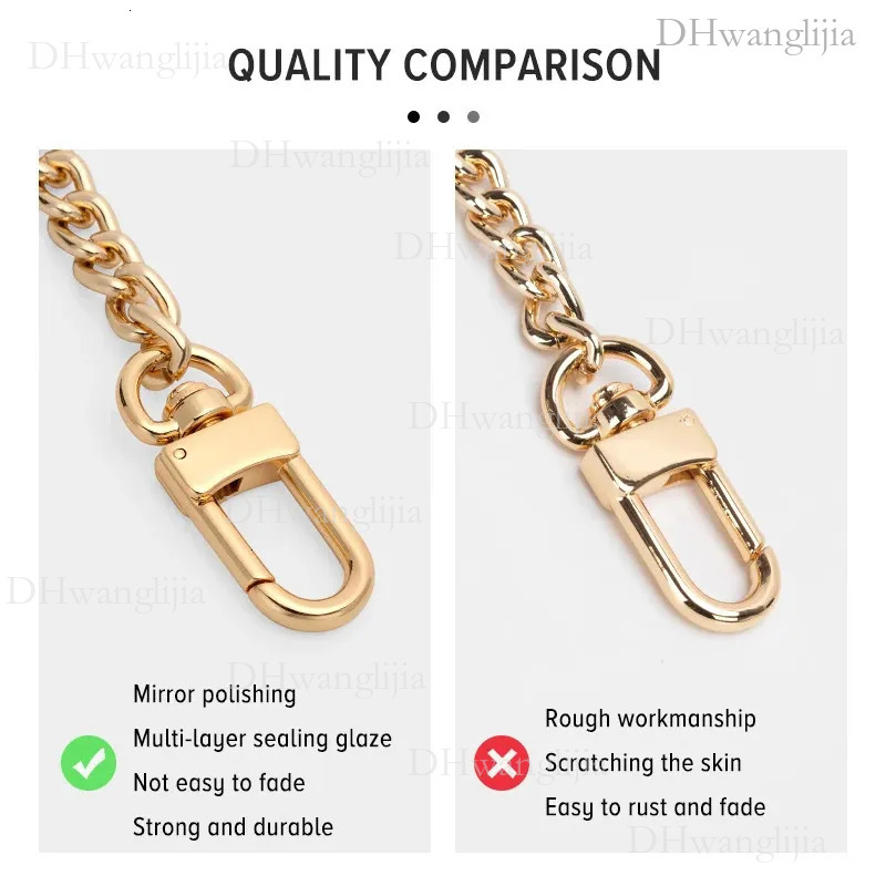 DHYMX WUTA designer bag Metal Chain Transformation Bag Strap Replacement Underarm Crossbody Shoulder Handbag Extension Chains DIY Accessories 240809
