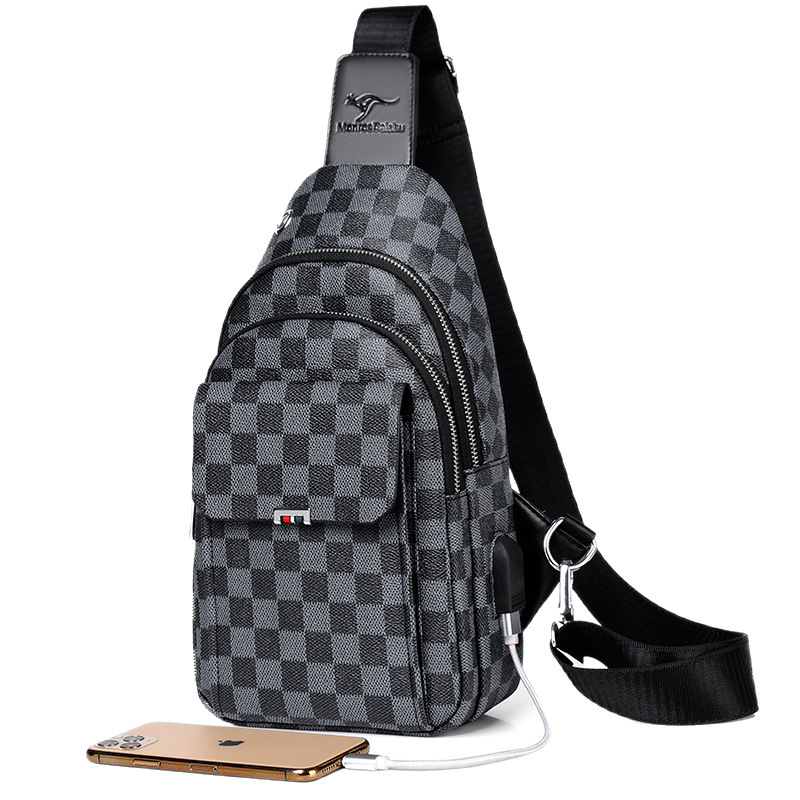 Designer luxury Men's Chest Bag New Fashion Trend Youth Outdoor Casual Crossbody Bag Single Shoulder Bag