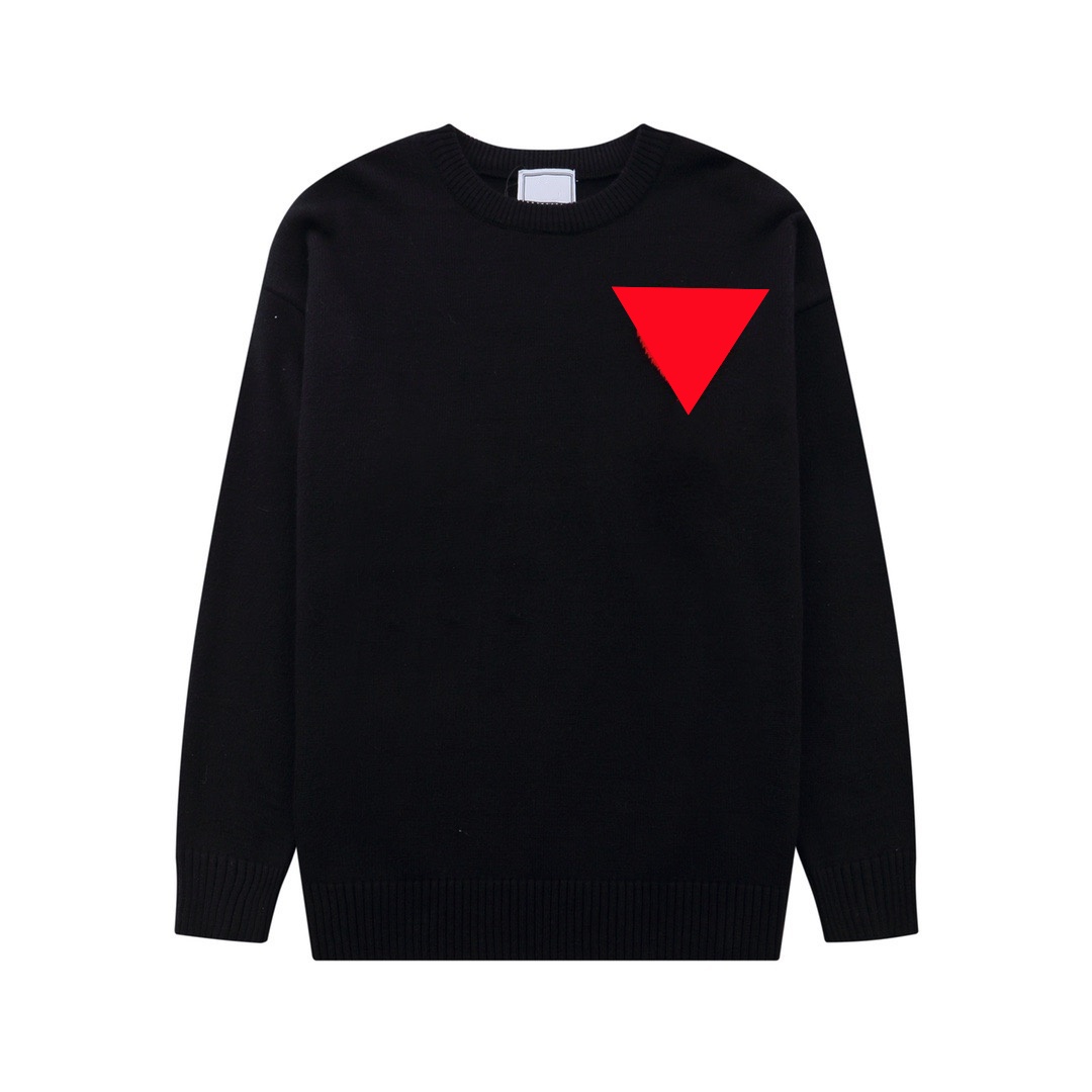 Am Fashion Men's and Women's Fashion Love Heart Sweater Sweatshirts Spring Autumn Wear logo