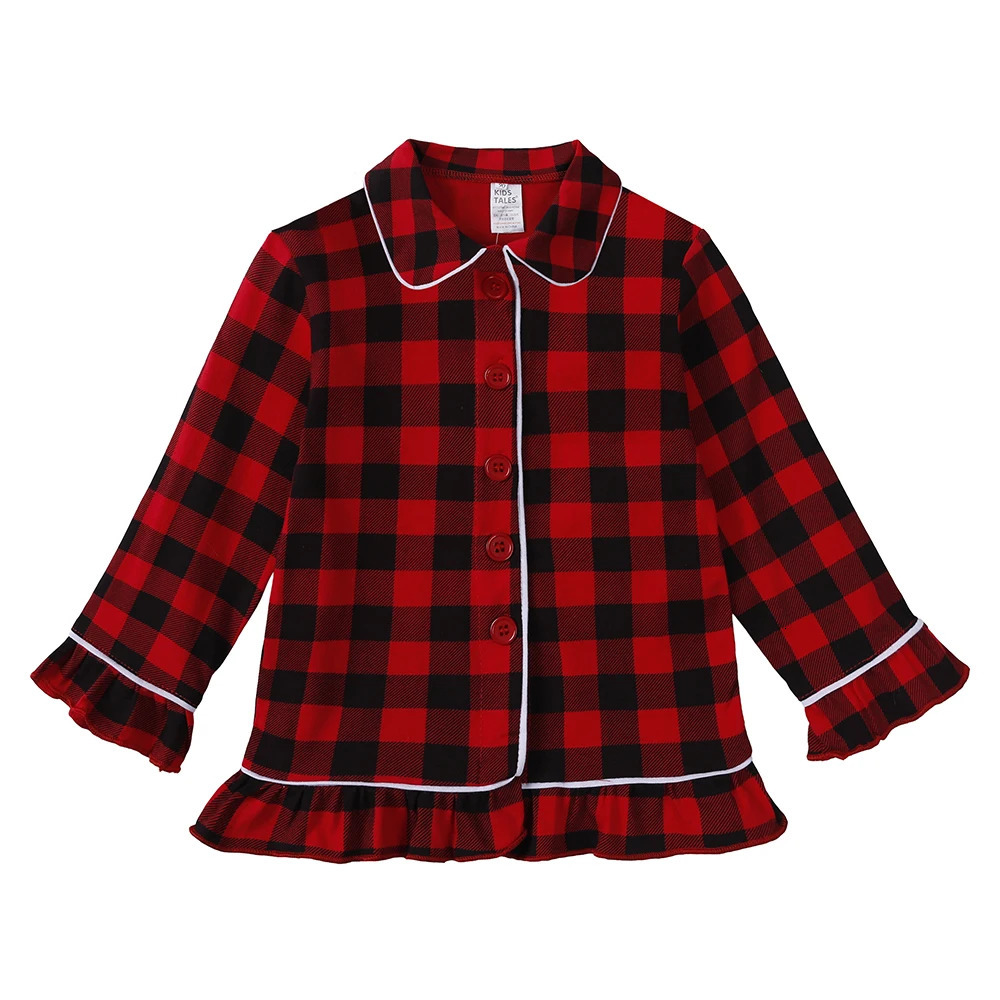 Christmas Pyjamas Children Velvet Warm Clothes Family Party Long Sleeve Boy Girl Dress Xmas Set Kid SleepwearPants Costume 251023