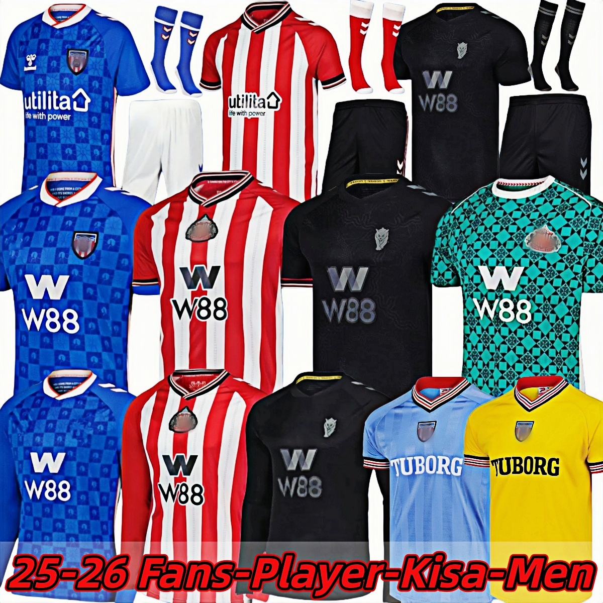 25 26 SUNDERLAND Soccer JerseyS Home away third 2025 2026 RED BLACK KIDS s STEWART SIMMS ROBERTS AMAD CLARKE DAKU EMBLETON E NIEN Football Shirt PRITCHARD 3XL 4XL