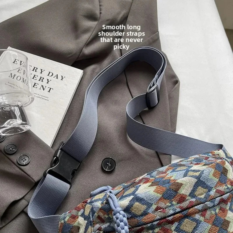 Bohemia Corduroy Belt Bags for Women Fashion Fanny Pack Female Banana Waist Bag Hip Purse Shoulder Bag Pocket 251023