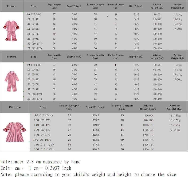 Christmas Costume Child Pajamas Kid Clothes Sets Boy Girl Loungewear Suit Stripe 100 Cotton Toddler Homewear Night Dresses 251023