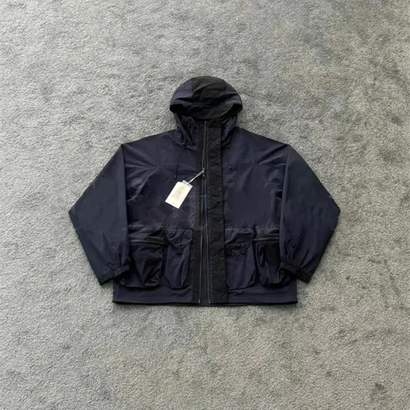 Military Style Threedimensional Pocket Improved Workwear Jacket Mountain Outdoor Hooded Trekking Hiking Camp Travel Stormsuit 251021 - view 6
