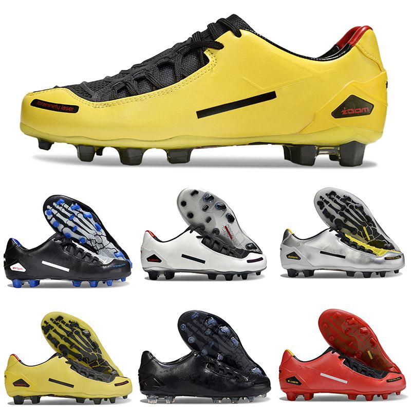 Total 90 Laser I Boots Football Boots Gennaro Gattuso Remake Soccer Cleats mens Youth Orange Black Yellow Soccer shoes