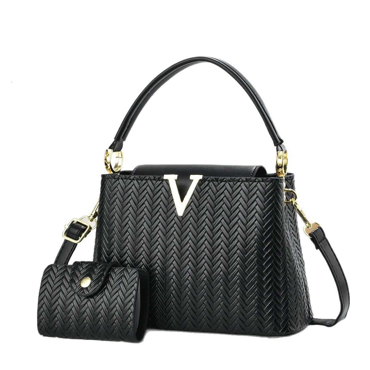 Luxury Brand Designer Bag Two-Piece Set Mother-Daughter Bag 2025 New Fashion Single Shoulder Bag Crossbody Bag Trendy Handbag Bags