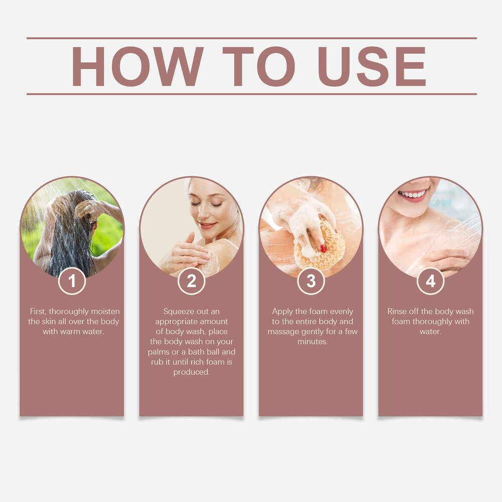 Oceaura Soothing Shower Gel Fragrance Gentle Refreshing Moisturizing Body Wash