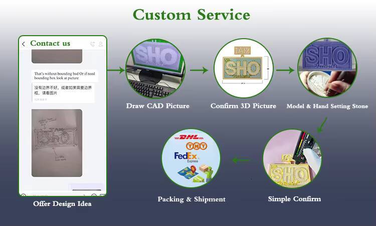 Hot Sell 925 Sliver White Gold Plated VVS Moissanite Pass Diamond Tester 18mm Miami Cuban Link Chain baguette Necklaces for Men