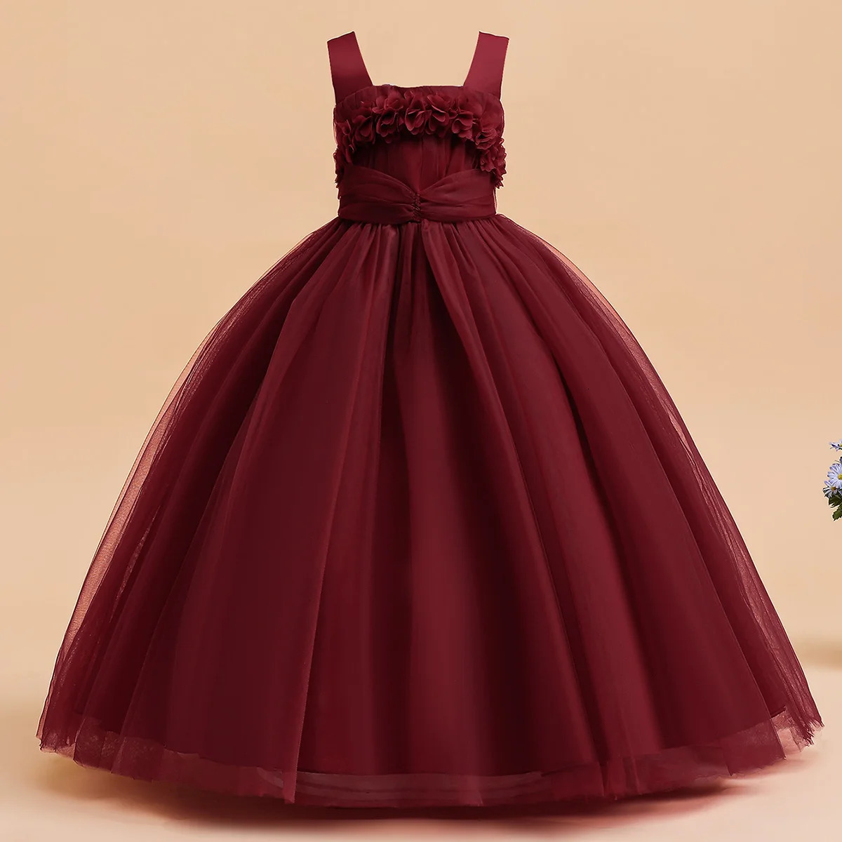 Christmas Princess Dress Teen Girls Bridesmild Clothes Flower Girl Dresses For Wedding Prom Gown Kids Birthday Party Vestidos 251023