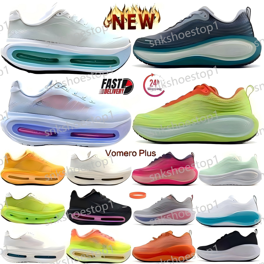 2025 designer VOMERO premium Running Shoes dust pink velvet brown yellow ochre anthracite black sesame Sport Men Women Sports Low Sneakers 36-45