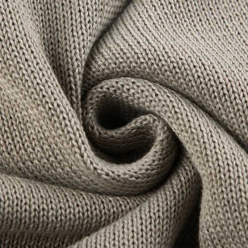 Casual loose S relief knitted hoodie ladies word knitted autumn winter hooded high strt suit hooded hoodie sweatshirt C251025