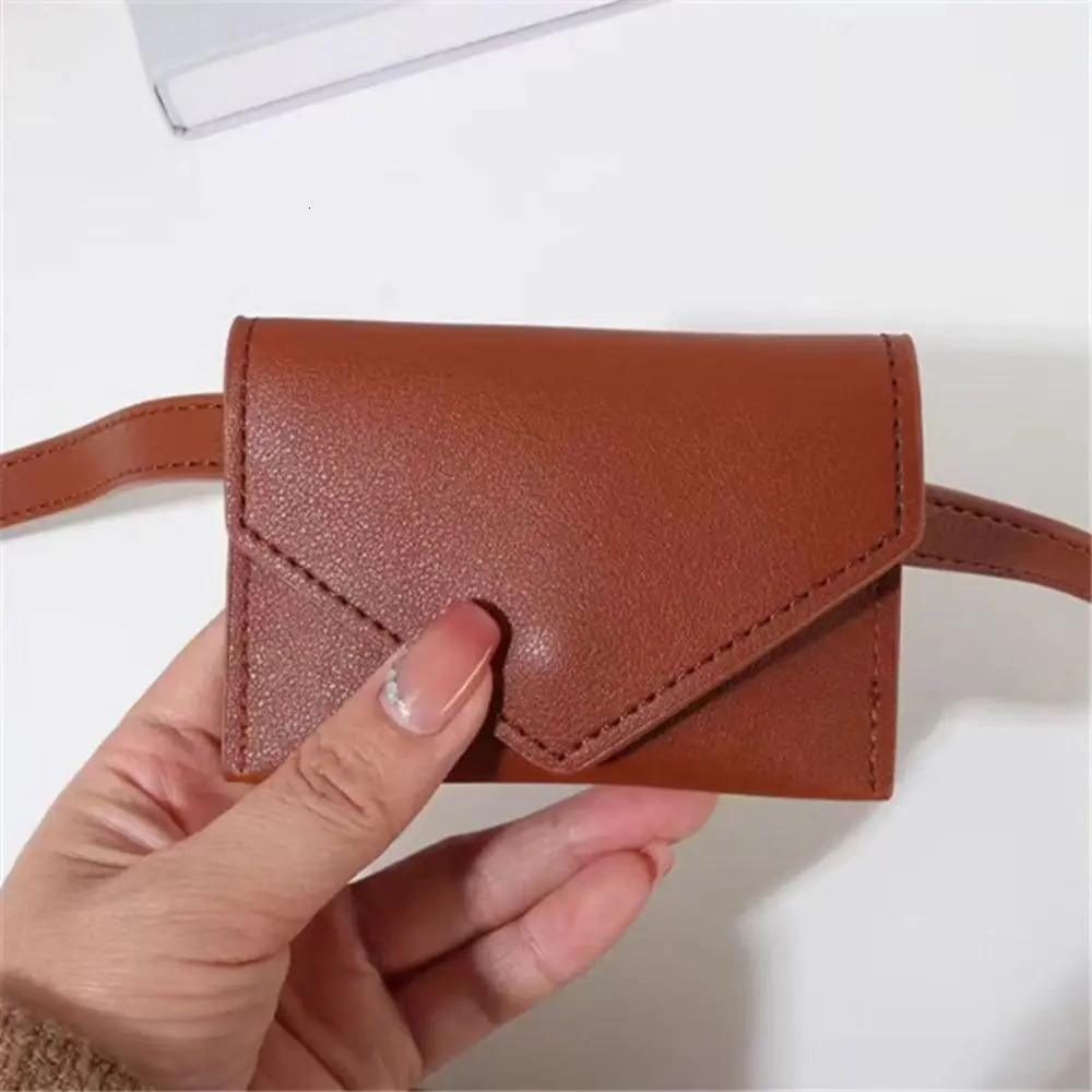 Elegant Leather Waist Belt Bag For Women Crossbody Waist Purse Fanny Pack Evening Clutch Mini Handbag Detachable Soft Leather 251023