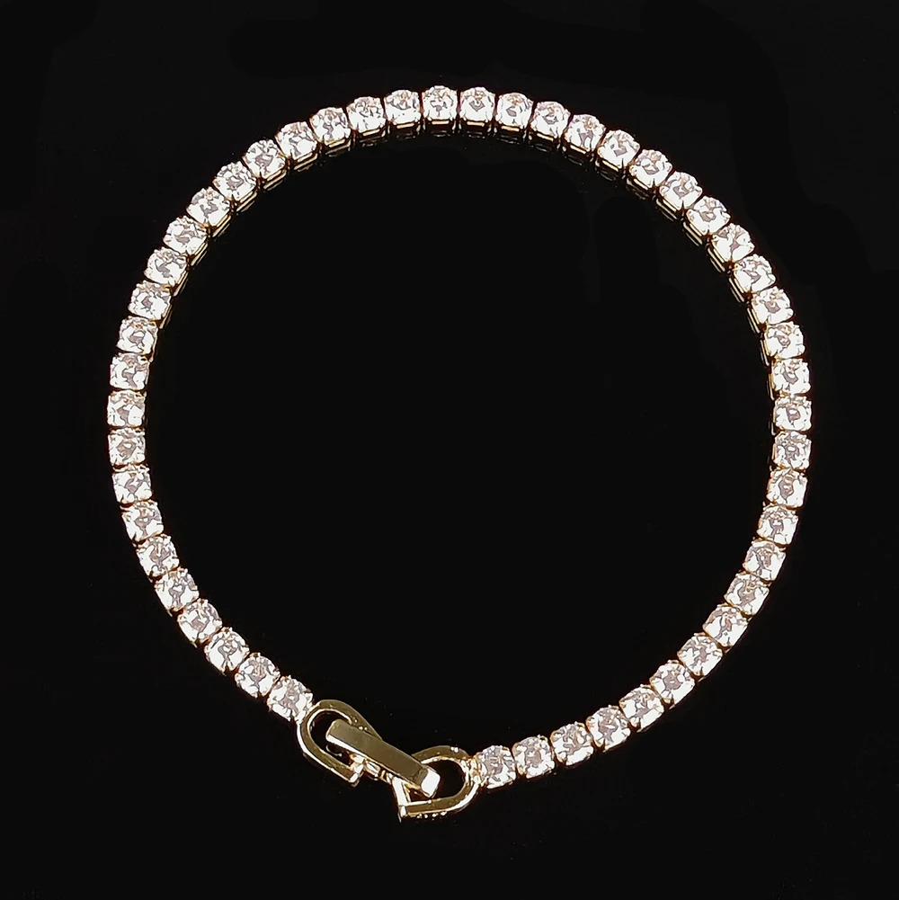 Arrival Round gold color on hand Bracelet Bangle For Women Anniversary Gift Jewelry Bulk Sell S5787 251023