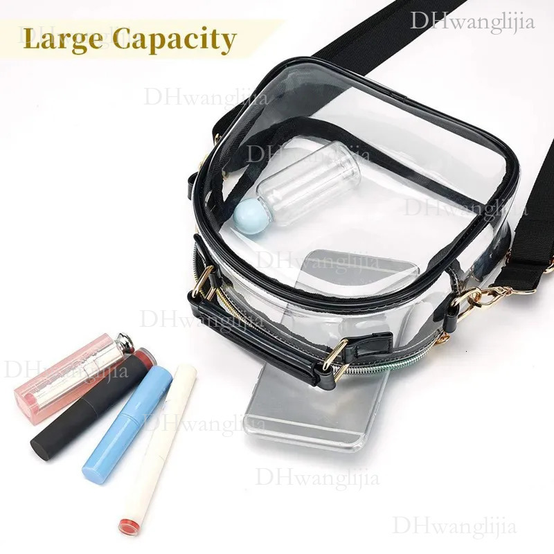 DHGM Cosmetic Bags Clear Zipper Bag Women Beauty Makeup Transparent Travel Pouch Toiletry Wash Organizer 06c0