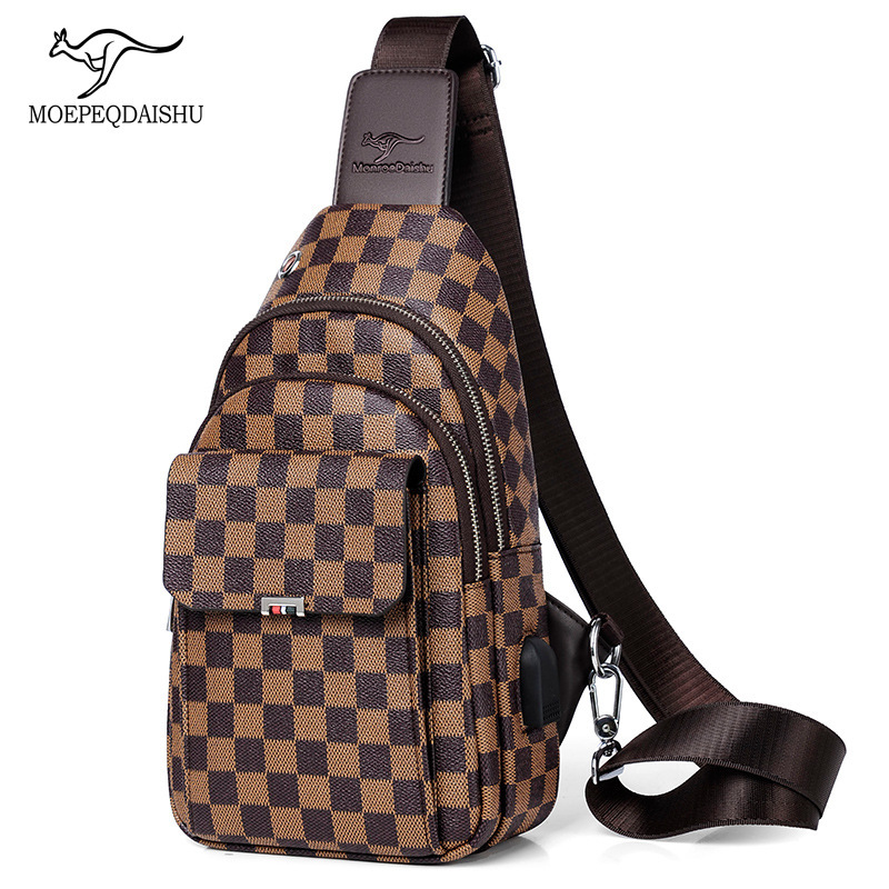 Designer luxury Men's Chest Bag New Fashion Trend Youth Outdoor Casual Crossbody Bag Single Shoulder Bag