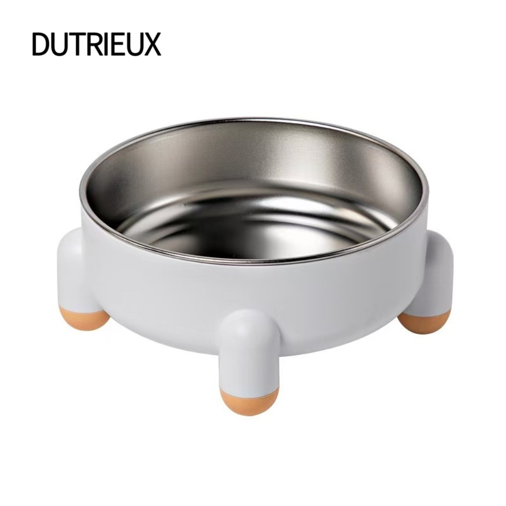 K3300 Double pet bowls are non-slip and easy to clean