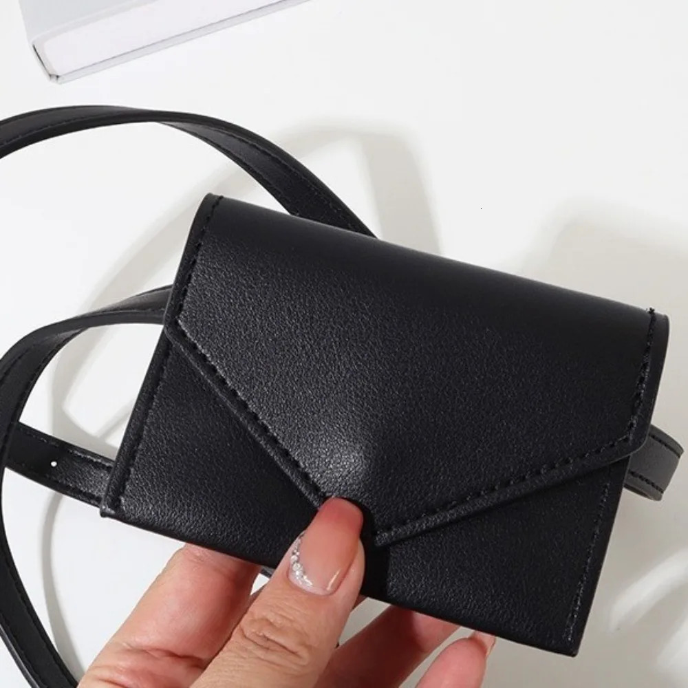 Elegant Leather Waist Belt Bag For Women Crossbody Waist Purse Fanny Pack Evening Clutch Mini Handbag Detachable Soft Leather 251023