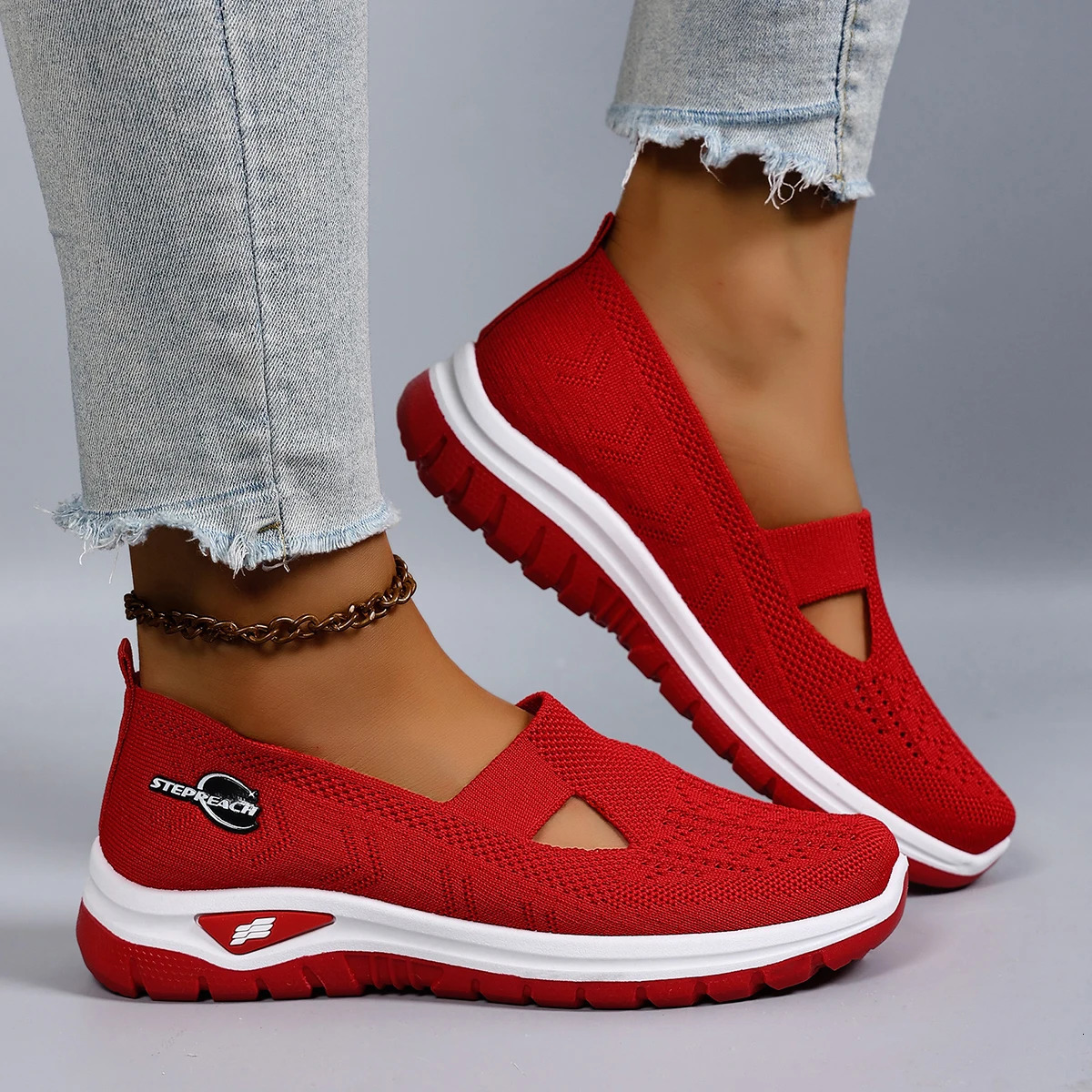 Womens summer breathable mesh flat shoes womens shoes casual sneakers shoes clearance 251023