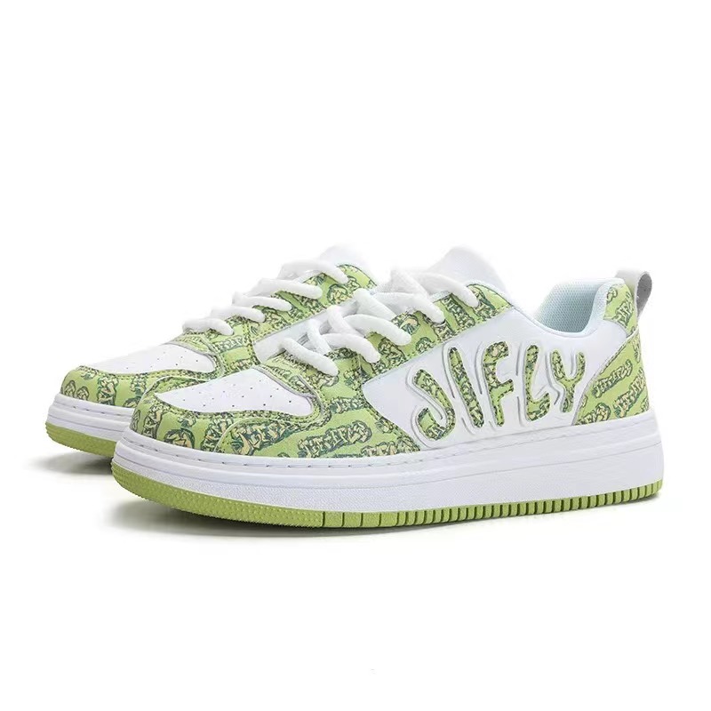 Jifffly men's skateboard 2025 summer new versatile trend fashion high-value couple breathable sports shoes