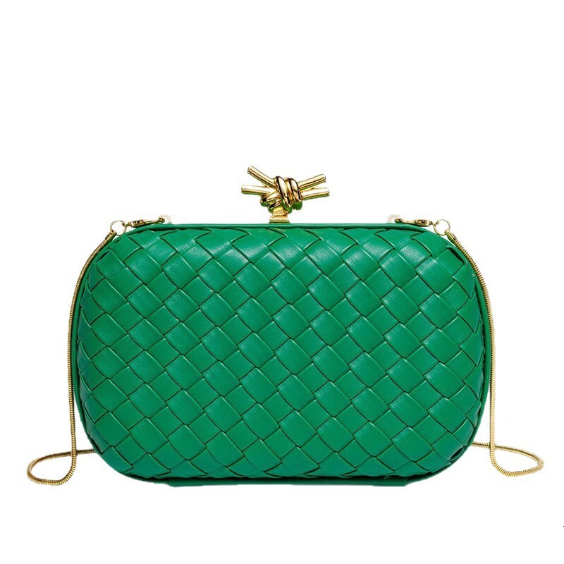 Luxury Brand Designer 2025 New BV Style -Inspired High-End Woven Clutch Evening Bag Single Shoulder Crossbody For Women