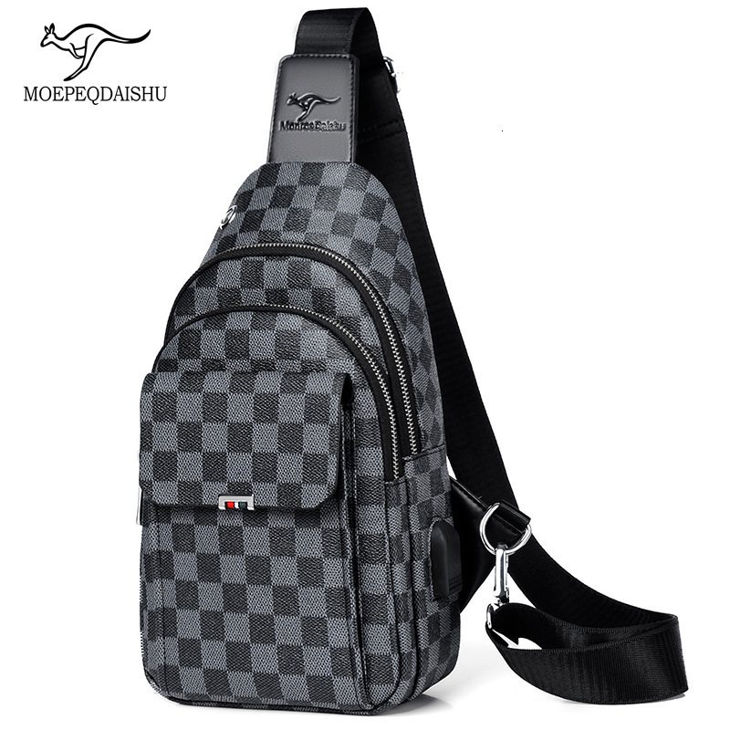 Designer luxury Men's Chest Bag New Fashion Trend Youth Outdoor Casual Crossbody Bag Single Shoulder Bag