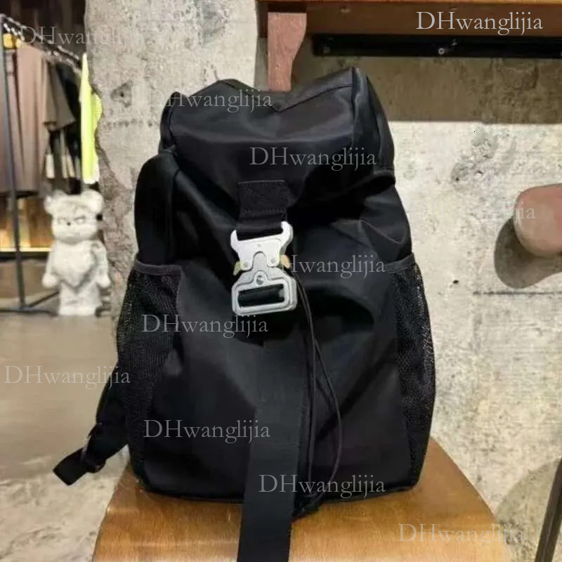 DHGM 1017 Alyx Backpacks Women Men Casual Tactical Metal Socket Nylon Rossbody Bags Backpack For Girls