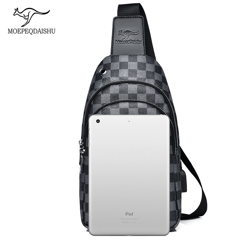 Designer luxury Men's Chest Bag New Fashion Trend Youth Outdoor Casual Crossbody Bag Single Shoulder Bag