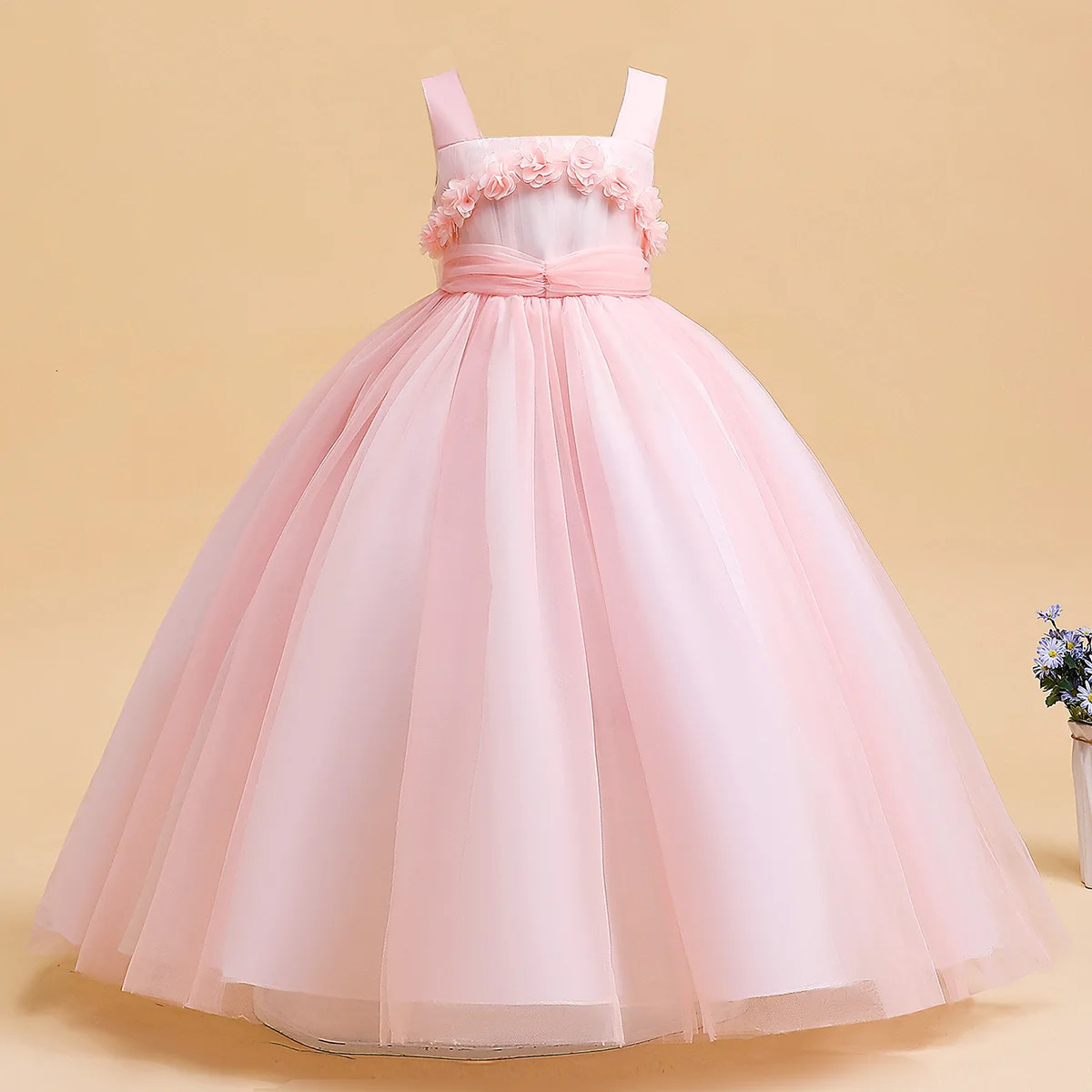 Christmas Princess Dress Teen Girls Bridesmild Clothes Flower Girl Dresses For Wedding Prom Gown Kids Birthday Party Vestidos 251023