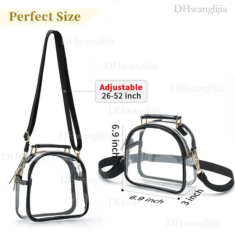 DHGM Cosmetic Bags Clear Zipper Bag Women Beauty Makeup Transparent Travel Pouch Toiletry Wash Organizer 06c0