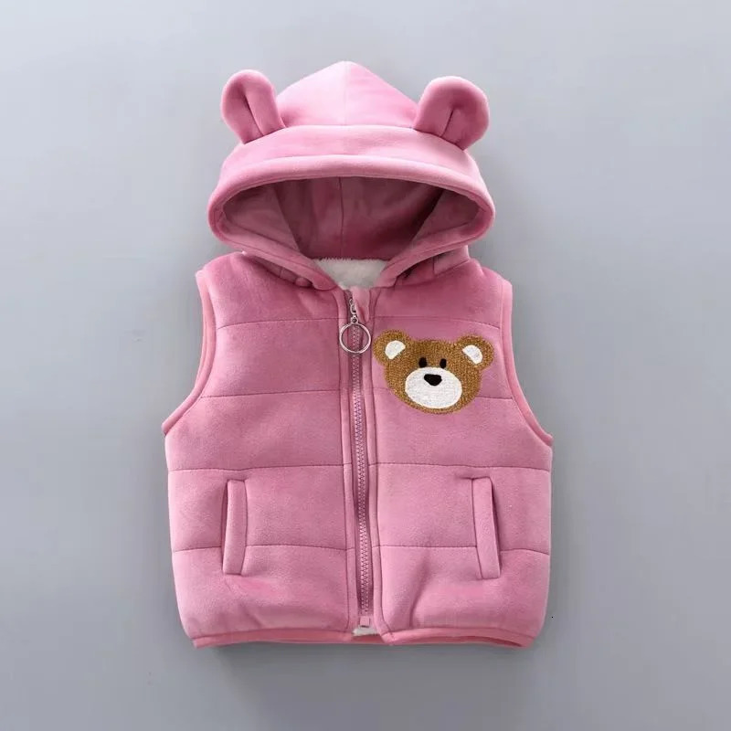 Baby Boy Warm Sets Kids Winter JacketsPants 3Pcs Outfits Children Autumn Hooded Suits Girls Casual Fashion Fleece Clothes 251023