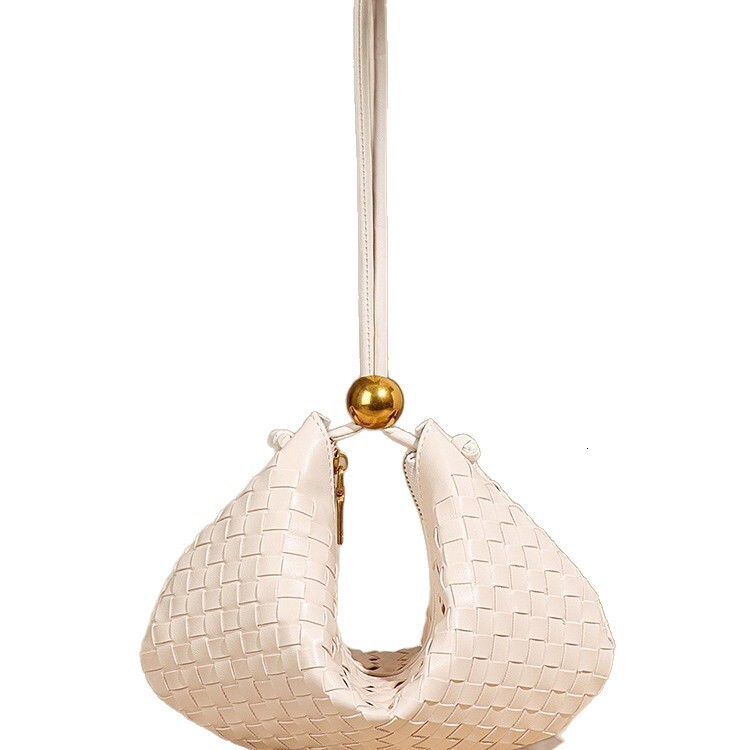 Luxury Brand Designer Bag 2025 New Luxury High-End Handbag Woven Pendant Single Shoulder Crossbody Bag For Women