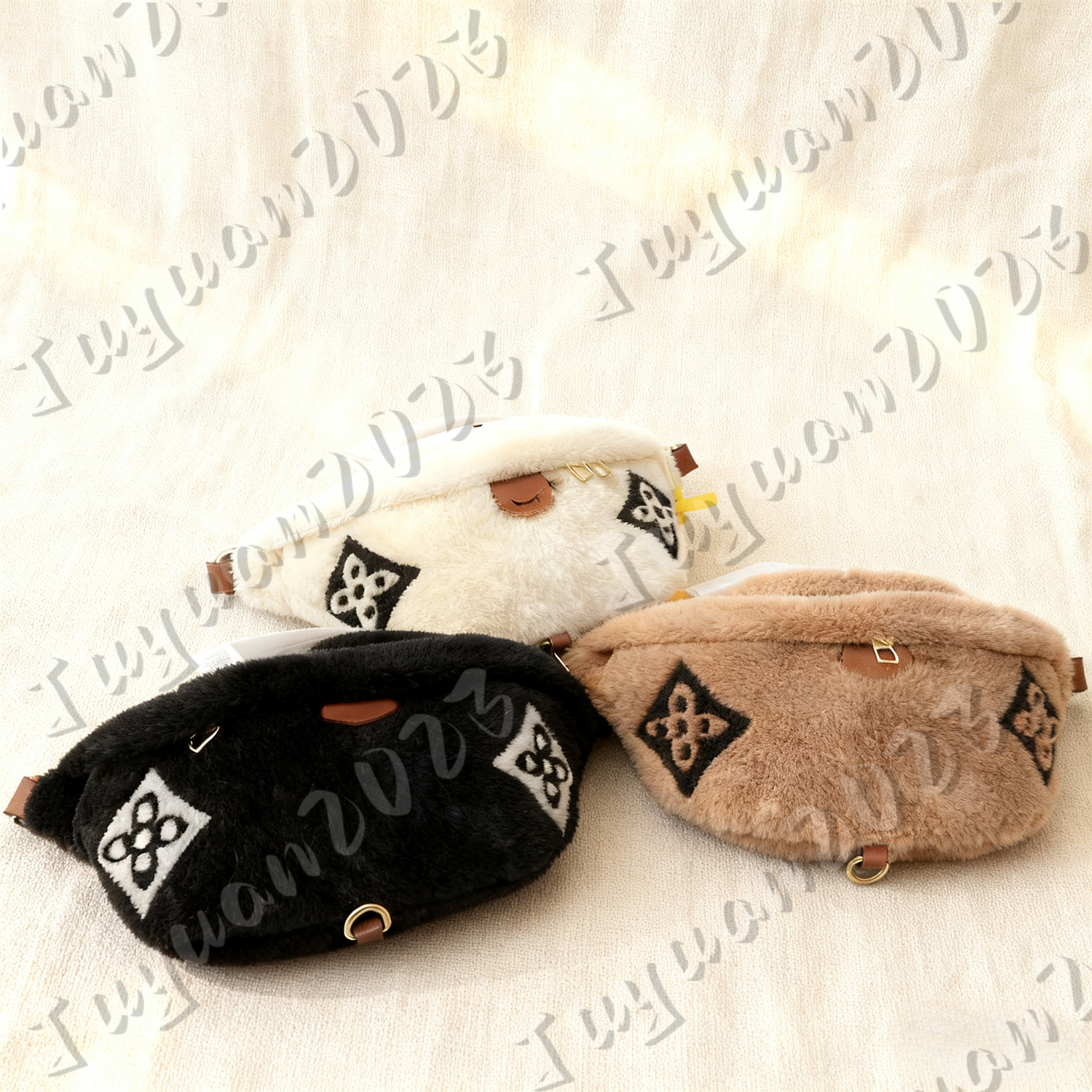 10A Women Crossbody Bag Teddy Bumbag Designer Mens Fluffy Shoulder Bags Fashion Waist Belts Fuzzy Bum Bag Cross Body Handbags Fanny Pack Purses