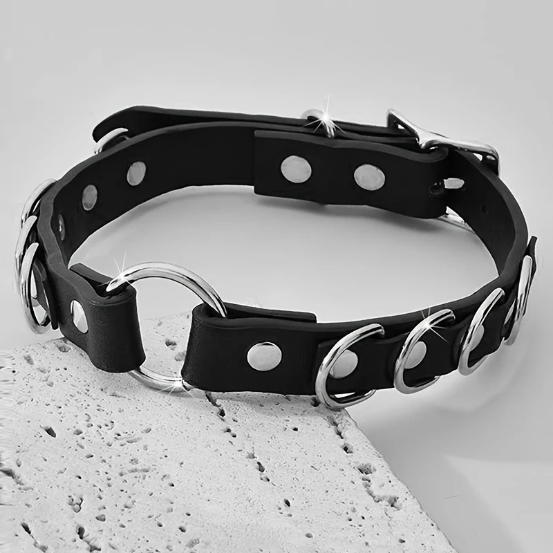 Fashion Punk Gothic Leather Collar Necklace Party Halloween Christmas Creative Birthday Valentines Day 251023