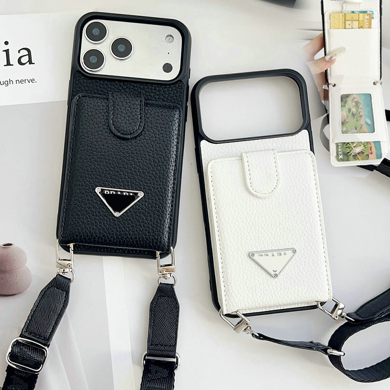 Women Crossbody Bag Designer Phone Case For IPhone 15promax 14promax 11 12 13 Promax Xr 13mini Wallet Card holder Cases Repo Leather Phone Cover