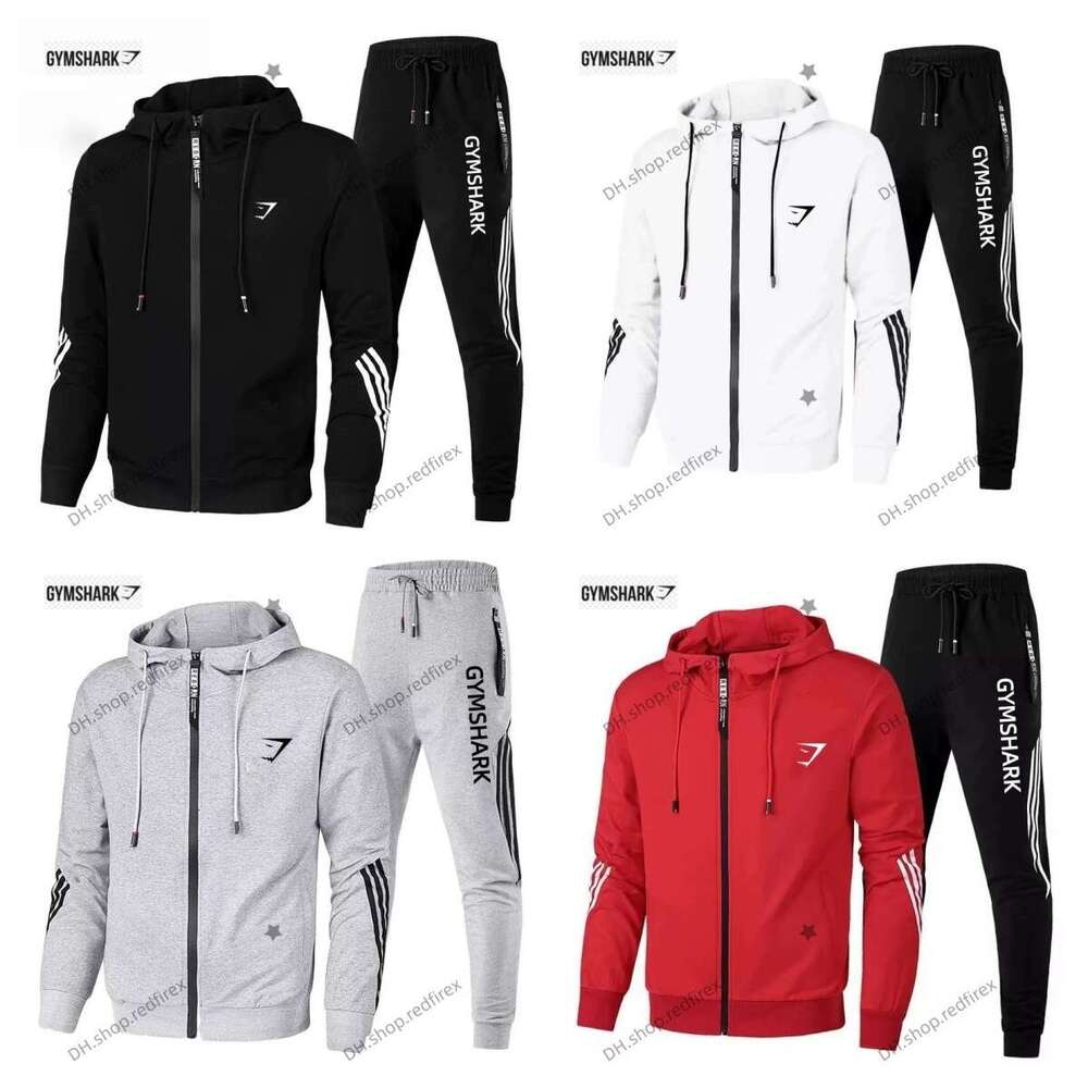 gymsharkmen designer gym set man Tracksuit clothe woman fiess american vintage tshirt oversized cotton round neck short set sports fabric lightweight breathable