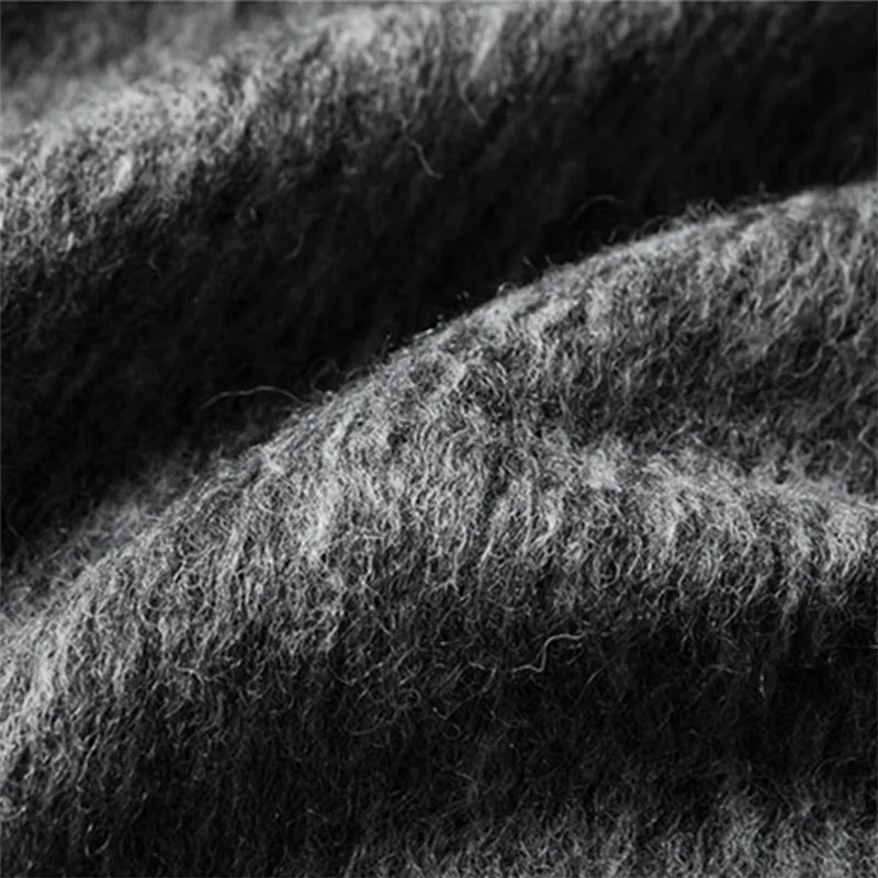 High Quality Woolen Coats Men Autumn Winter Long Hooded Wool Trench Male Thick Warm Solid Business Casual Outwear Coat Man 251017