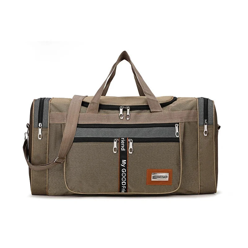 Unisex Oxford Travel Packet Handbags Large Capacity Carry On Luggage Bags Men Women Shoulder Outdoor Tote Weekend Waterproof Bag 251018