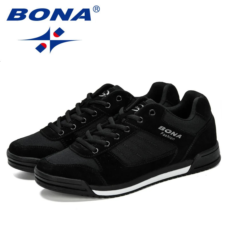 BONA Men Skateboarding Shoes Unisex Sport Sneakers Male Trainers Breathable Basket Shoes Zapatillas Mujer Chaussures Homme 251023