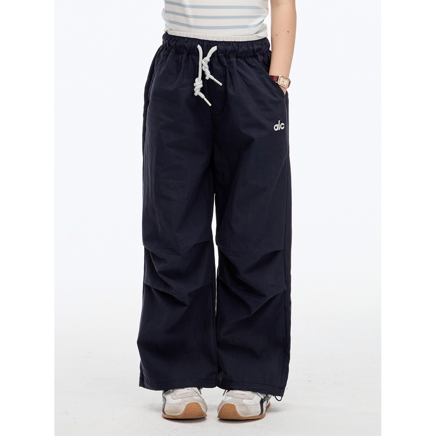 Designer Kids Pants Girls Quick-Dry Cooling Cargo Pants, 2025 Summer Lightweight Wide-Leg Joggers for Children