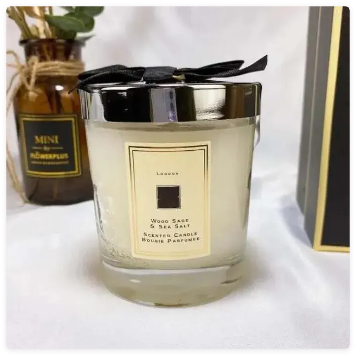 New Brand Incense English Pear Orange Blossom Women Solid Lasting Fragrance Good Smell less Scented Candles Perfume