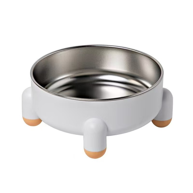 K3300 Double pet bowls are non-slip and easy to clean