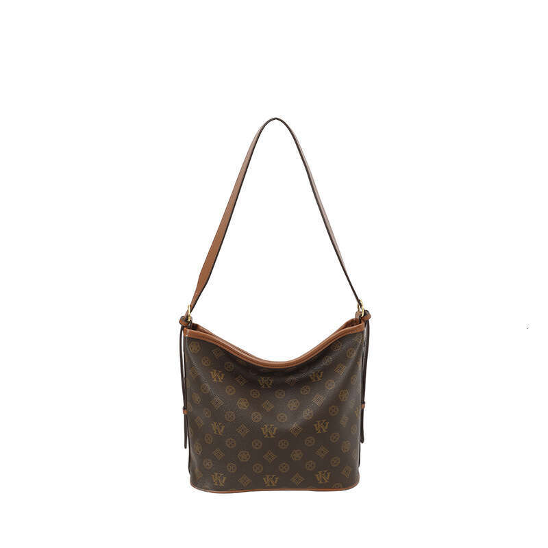 New Designer Bag for Women Fashion Womens Shoulder Bucket Bags New Pattern Printed Ladies Underarm Shoulder Crossbody Bag