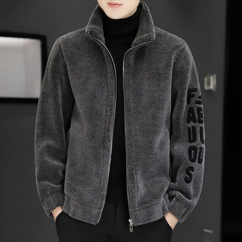 Heavyweight Sherpa Hoodies for Men Thick Fleece Lined Full Zip Up Winter Warm Sweatshirts Work Jackets 251023