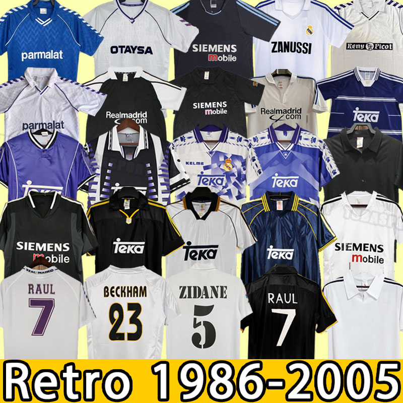 Raul ReAl Redondo retro soccer jerseys Roberto Carlos Hierro Seedorf GUTI SUKER MadridS vintage football shirt ronaldo 01 02 03 04 05 94 96 97 98 99 00 2001 2002 1995 1996