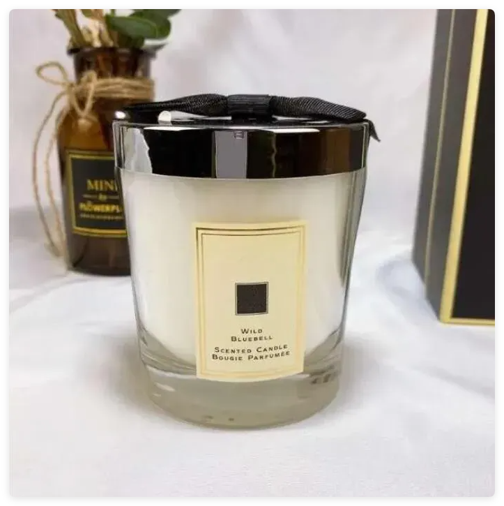 New Brand Incense English Pear Orange Blossom Women Solid Lasting Fragrance Good Smell less Scented Candles Perfume