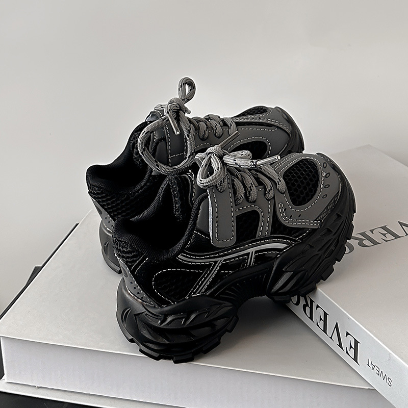 Designer Shoes Children's Dad Shoes 2025 Spring New Style Boys' Fashionable Sports Shoes Girls' Lightweight Soft-soled Breathable Casua