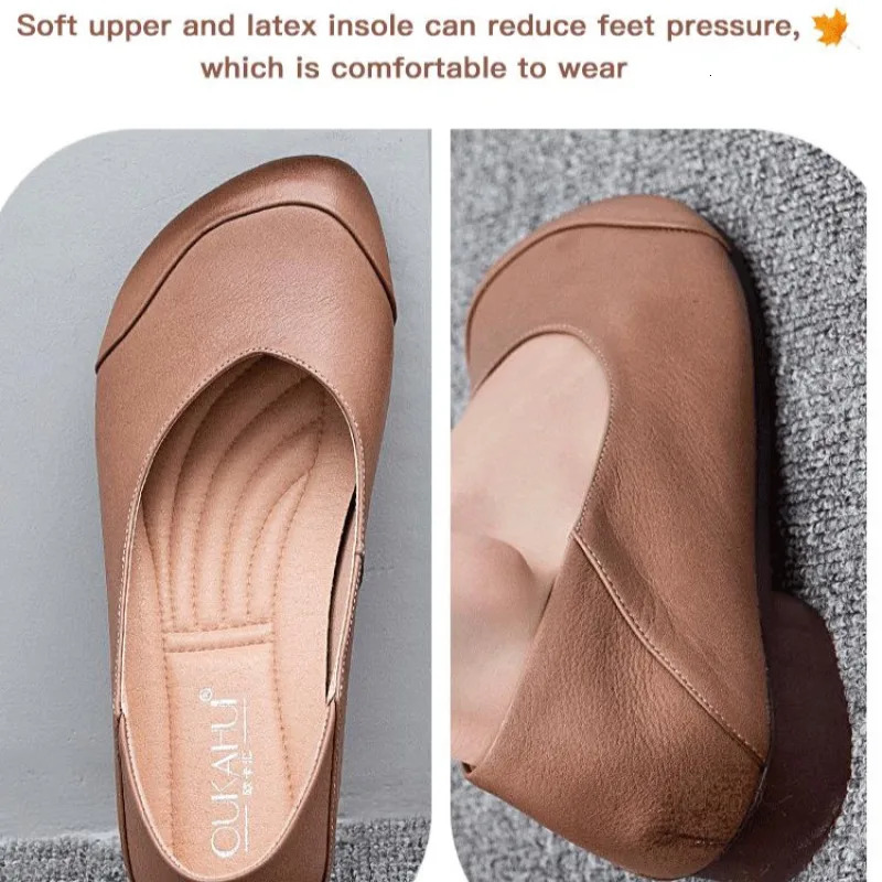 Womens Single shoes simple Flat Bottom Roman Shoes square head shallow mouth Wedge Heel Shoes Ladies casual comfortable shoes 251023