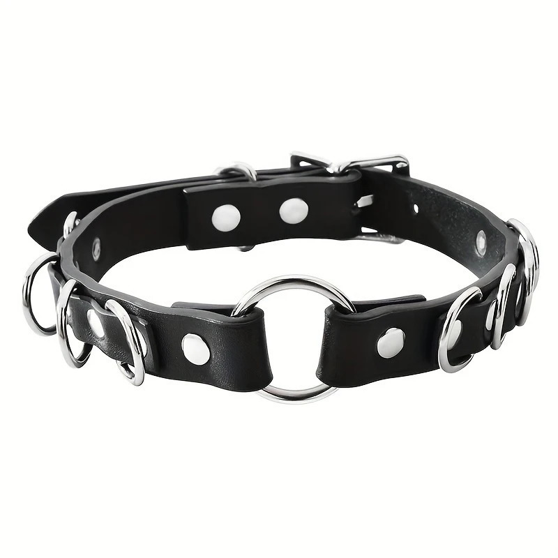 Fashion Punk Gothic Leather Collar Necklace Party Halloween Christmas Creative Birthday Valentines Day 251023