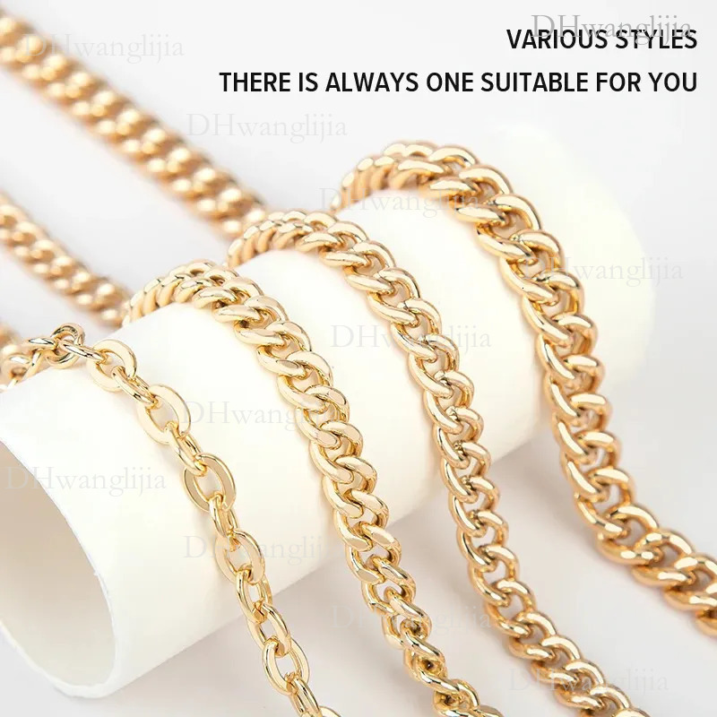 DHYMX WUTA designer bag Metal Chain Transformation Bag Strap Replacement Underarm Crossbody Shoulder Handbag Extension Chains DIY Accessories 240809