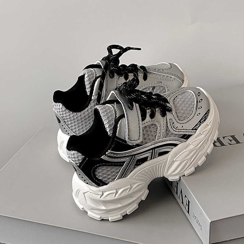 Designer Shoes Children's Dad Shoes 2025 Spring New Style Boys' Fashionable Sports Shoes Girls' Lightweight Soft-soled Breathable Casua